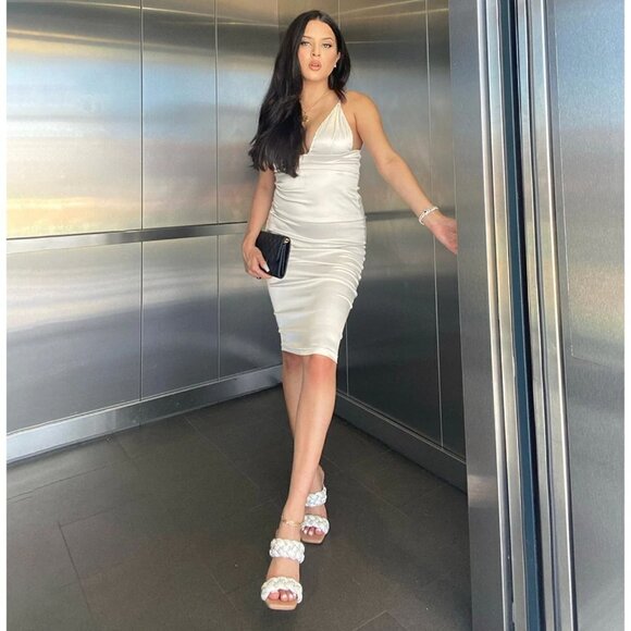 Steve Madden Kenley Heel White Women's Size 7.5 - Picture 15 of 15